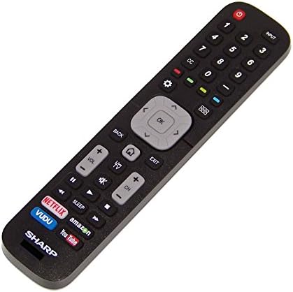 OEM Sharp Remote Control Originally Shipped With LC40N5000, LC-40N5000, LC40N5000U, LC-40N5000U, LC43N5000, LC-43N5000