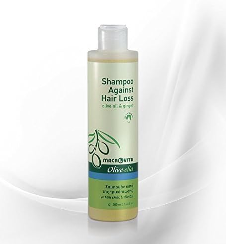 OliveliaSHAMPOO AGAINST HAIR LOSS OLIVE OIL & GINGER FOR MEN & WOMEN 200 ML.