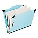 Pendaflex 59352 Pressboard Hanging Classi-Folder, 2 Divider/6-Sections, Legal, 2/5 Tab, Blue, 10-pack