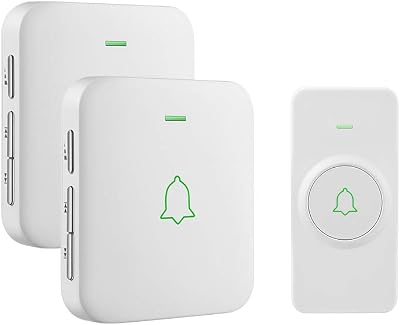 AVANTEK Wireless Doorbell 300 m 2 Receivers IP55 Waterproof 52 Melodies CW-12