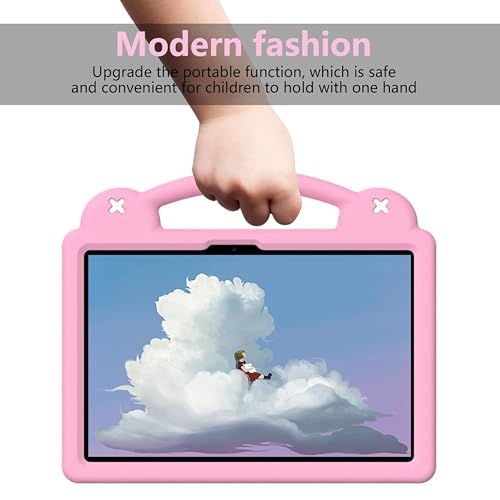 Vurtboly Kids Case Compatible with Honor Pad X8a 11Inch 2024, Cute Full Body Protective Cover with Handle Stand, Lightweight Shockproof Cover with Shoulder Strap Kickstand for Honor Pad X8a 2024
