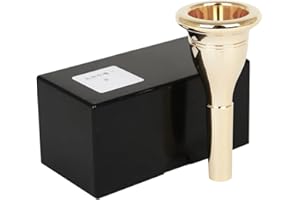 GAOSHA Tuba Mouthpiece Professional Rustproof Mouthpiece Size 7 Mouth Piece Designed for Enthusiasts and Beginners