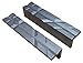 Vise Jaws - Nylon, Multipurpose 6" - Use on any Metal Vise, Magnetic Reversible Pads (2 Sets in 1), Clamp Flat or Round Products - Available in 4" or 6" primary