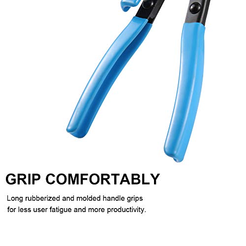 Flexible Hose Clamp Plier 24 inch Wire Long Reach Compatible for Car Truck Fuel Oil Water Pipe Reapir Tool