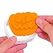 Tovolo Jack O Lantern Holiday Cookie Cutters, Templates Reverse, Dishwasher Safe - Set of 6