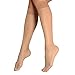 6 Pair Berkshire 6361 Sheer Support Knee High Sandal Toe