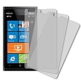 Lumia 900 Screen Protector Cover, MPERO Nokia Lumia 900 3 Pack of Screen Protectors [MPERO Packaging]