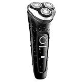 BROADCARE Electric Razor Cordless Waterproof Men's Electric Rotary Shaver USB Rechargeable Wet/Dry Shaving Machine for Men - Black