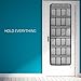 Over The Door Shoe Organizer - 24 Pockets and Door Shoe Rack for Door Shoe Storage 4 Customized Strong Metal Hooks Hanging Shoe Organizer