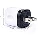 Wall Charger, Kakaly 3-Pack Universal Home Travel USB 1 Amp Wall Charger AC Power Charging Adapter Plug for iPhone 7/6/6S Plus, 4, 5S Samsung Galaxy, HTC, LG, Huawei, Google Nexus, and Android Phones