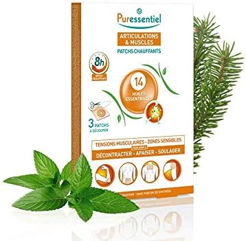 Puressentiel Muscles & Joints Heating Patches (3 Patches) with 14 Essential Oils, Capsicum - Image 3