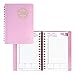 Brownline 2018 Daily Appointment Book / Monthly Planner, Twin-Wire, Pink with Pink Ribbon, 8 x 5 inches (CB634W.PNK-18)