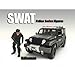 SWAT Team 4 Piece Figure Set For 1:18 Scale Models by American Diorama 77418,77419,77420,77421