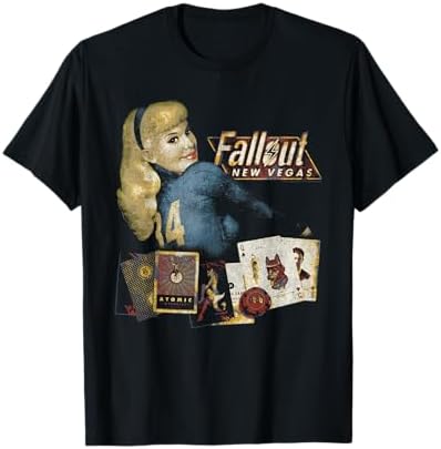 Amazon.com: Fallout New Vegas Vintage Distressed Pinup Casino