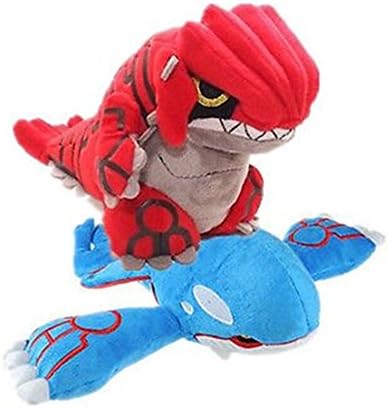 Wanna2017 Groudon & Kyogre Stuffed Plush Doll Soft Figure Toy Set of 2