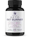 Premium Keto Fat Burner - Weight Loss Supplement, Appetite Suppressant, Energy Booster – Apple Cider Vinegar Powder, Raspberry Ketones, Green Tea Extract, More - 60 Natural Vegetarian Diet Pills