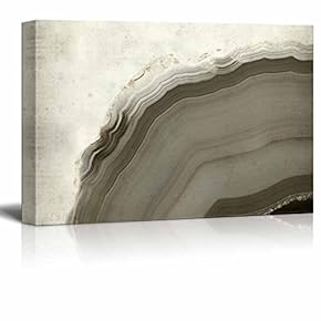 Abstract Agate Slice Pattern