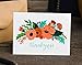 Sweetzer & Orange Floral Thank You Cards Bulk Box Set of 48 Blank Cards with Envelopes - Baby Shower Note Cards, Wedding Thank You Cards or Bridal Shower Thankyou Card - 4.25 x 5.75