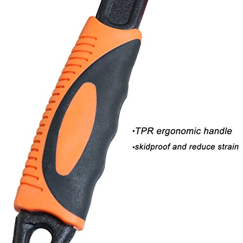 Boeray 2 Pack Adjustable Wrench Quick Multi-function Self-Adjusting Spanner Power Grip Pipe Wrench 0.6"-2.4"/14mm-60mm - Thumbnail 7