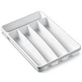 Madesmart White Silverware Tray 2 Pack