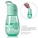 GARUNK Water Bottle for Kids with Cooling Fan and Handle for Girls & Boys, Spill/Leak-Proof BPA-Free 14oz 400ml, Green