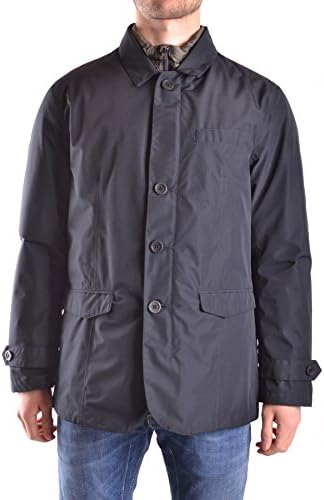 PEOPLE OF SHIBUYA Men's Mcbi422001o Black Polyester Outerwear Jacket