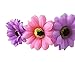 Festie Fever Light Up Purple and Pink Flower Crown with 3 Modes