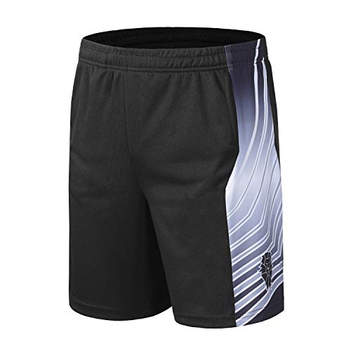 image for PIQIDIG Youth Boys' Loose Fit Athletic Shorts Quick Dry Active Shorts 