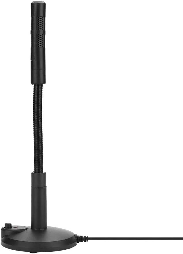 Sutinna Desktop PC Omnidirectional Microphone, USB Condenser Microphone Computer Accessory Plug & Play for Online Chatting - Image 4