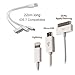Multiple USB Charger 6 Port 60 Watt by i-xtm - Portable High Speed Charging Station; 3-1 Cable Included($6.97 value)