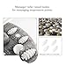 Foot Spa/Bath Massager with Heat Bubbles Vibration 3 in 1 Function, 4 Masssaging Rollers Pedicure Tired Feet Stress Relief Help Sleep Home Use