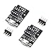 Oiyagai 2pcs Pluggable Development Board for ATtiny13A/ATtiny25/ATtiny45/ATtiny85 Programming Editor Micro USB Power Connector