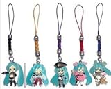 5 PCS Hatsune Miku Cell Phone Strap