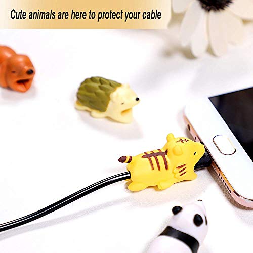 Cable Bite iPhone Cable Cord Cable Saver Animal Phone Accessory (8PCS)