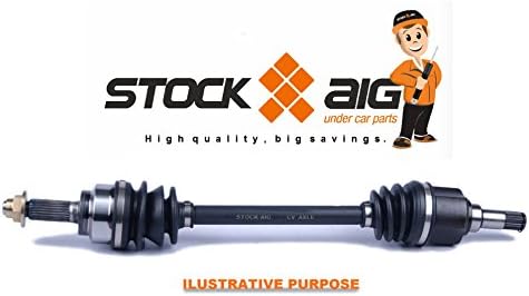 StockAIG SES207139 Front DRIVER SIDE Complete CV Axle