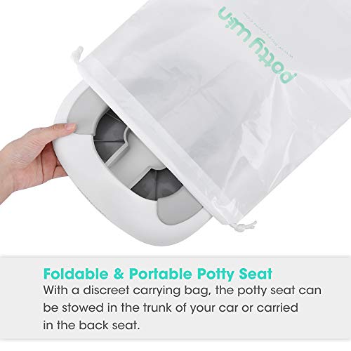 PottyWin Portable Potty Seat for Toddlers Soft, PU Cushioned Kids