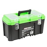 19" Tool Box with Removable Tool Tray
