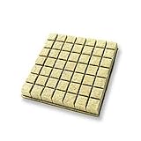 49 Rockwool Grow Cubes (1.5 Inches) - Growing Medium Starter Sheets (49 Per Pack)