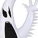 Homegear Halloween Decoration 8 Feet Inflatable Ghost with LED Glow Light