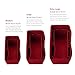 ZTUJO Felt Purse Organizer, Multi Pocket Bag in Bag Organizer For Tote & Handbag Shaper, Speedy 30, Speedy 35 and Speedy 40, Large, Red