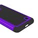 Lumia 640 Case, LK Lumia 640 Case [Drop Protection] Hybrid Dual Layer Armor Defender Protective Case Cover for Microsoft Lumia 640 (Purple)