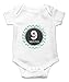 Monthly Baby Stickers Baby Boy Month 1-12 Milestone Age- Onesie Sticker