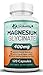 Magnesium Glycinate 400mg Supplement - 120 Non-Laxative Vegan Capsules, Non GMO Chelated Bisglycinate Pill - High Absorption & Bioavailable Magnesium for Tension, Muscle Cramps, Stress Relief & Sleep