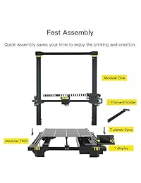 Impresora 3D de nivelación automática ANYCUBIC Chiron con Ultrabase Heatbed, gran volumen de construcción 15.748 x 15.748 x 17.717 in