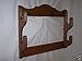 2 Gun Red Oak Display Rack ~ Walnut Finish