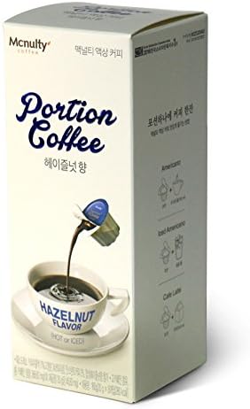 MCNULTY Hazelnut Flavor Portion Coffee Capsules 2 Box Set - 16 Servings