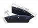 Car Pocket Organizer Fills the Gap Between the Seats,Console Side Pocket,Car Organizer,Car Seat Catcher- Pack of 2(Black)