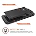 iPhone 7 Case, Trianium [Duranium Series] Heavy Duty Ultra Protective Cases Shock Absorption Hard Covers with Built-in Screen Protector+ Holster Belt Clip Kickstand for Apple iPhone 7 2016 -Black