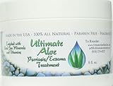 Hot Selling - Ultimate Aloe Psoriasis/Eczema Treatment - 8 oz Container Removes Discomfort of Most Skin Maladies Such as Eczema, Psoriasis, & Dermatitis