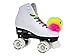 NEW! Epic Allure Twilight High-Top Quad Roller Skates w/ Rainbow Twilight LED Light Up Wheels & Pom Poms